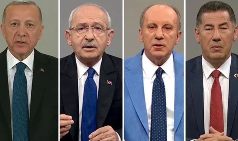 Cumhurbaşkanı adayları TRT’de propaganda konuşmalarını yaptı