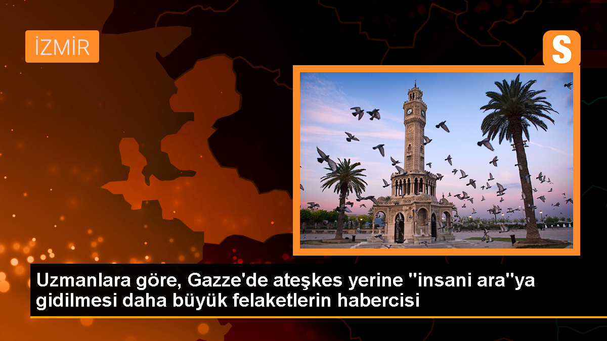 Uzmanlar, İsrail’in Gazze’ye yönelik saldırılarına verilen insani aranın normalleştirmeye hizmet ettiğini söylüyor